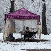 سایبان سه در سه برند آلومانت|کوهنوردی و کمپینگ|اصفهان, آفاران|دیوار