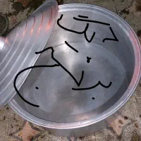 دیگ رستورانی گاز کوره دار پاتیل مرغ