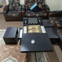 مبل 7نفره وعسلی کامل|مبلمان خانگی و میز عسلی|مریوان, |دیوار