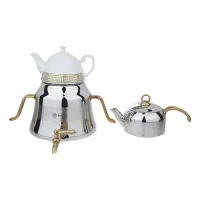 کتری و قوری ست  سه پارچه mgs