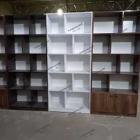 کتابخانه قفسه کمددار و تمام قفسه ارسال تا پارکینگ