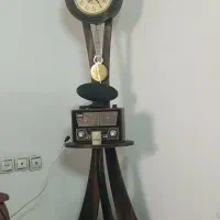 ساعت ایستاده چوبی