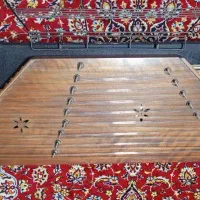 سنتور تک مهر موسوی|سازهای سنتی|رشت, پل تالشان|دیوار