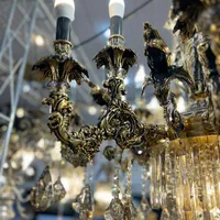 لوستر مهرسام کف قیمت ایران|لوستر و چراغ آویز|اصفهان, باغ فدک|دیوار