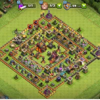 اکانت کلش آف کلنز ۲۰۰ تومن مفت