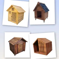 خانه چوبی سگ و گربه|لوازم جانبی حیوانات|کیش, |دیوار