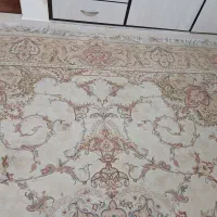 فرش 500شانه تراکم 1200 ساوین کرم رنگ12متری|فرش|گتوند, |دیوار