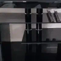 میز شیشه ای تلویزیون