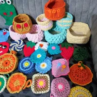 بافتنی عروسک|صنایع دستی و سایر لوازم تزئینی|رشت, معلولین|دیوار