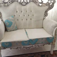 مبل ۷ نفره سالم بدون شکستگی|مبلمان خانگی و میز عسلی|خمین, |دیوار