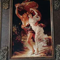 تابلو فرش به همراه تابلو قرانی