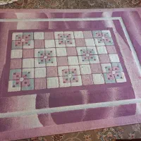 فرش ماشینی گل برجسته چهار متری 550000تومان