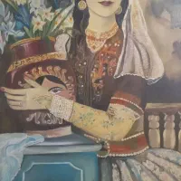 تابلو نقاشی کاردستی رنک روغن