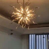 لوستر استیل فانتزی|لوستر و چراغ آویز|تهران, آجودانیه|دیوار