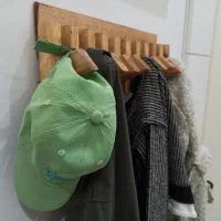 آویز لباس چوبی تاشو و کمجا|جاکفشی، کمد، دراور|تهران, تولید دارو|دیوار