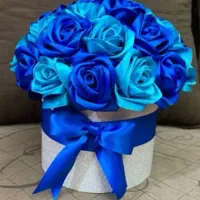 دسته گل های روبانی زیبا و شیک