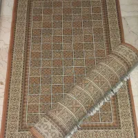 یک جفت گلیم ماشینی یک در ۱ونیم بهمراه پادری نونو