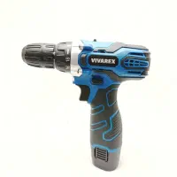 دریل شارژی ۱۲ ولت تک و دو باتری ویوارکس VIVAREX|ماشین‌آلات صنعتی|کرج, حیدرآباد|دیوار