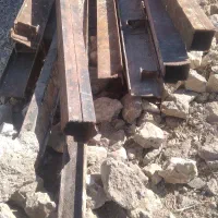 تیرآهن و ناودانی کار کرده