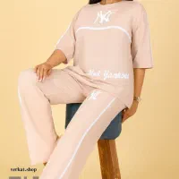 ست لانگ شلوار دورس اسپان استایل راحت