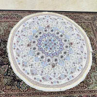 رو فرشی گرد 2متری نو