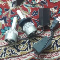 دوعدد لامپ هدلایت نورعالی