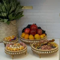 سرویس چوبی مهره دار پایه خراطی