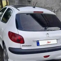 ۲۰۶ مدل ۴۰۱ پانوراما سفید|خودرو سواری و وانت|لاهیجان, شقایق|دیوار