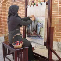 آموزش تابلوفرش ابریشم|تابلو فرش|کرمان, |دیوار