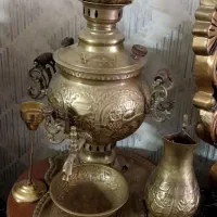 سماور زغالی برنجی