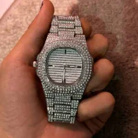 ساعت فول نگین