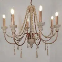 لوستر ریسه چوبی تولیدی عالیجناب