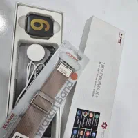 ساعت هوشمند مارک Hk  نوو بند نارنجی داشت بند عوض