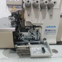 چرخ خیاطی صنعتی زیگزال سردوز پنج نخ جک