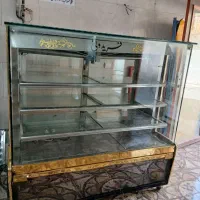 یخچال مکعبی ویترینی ۱یک ونیم متری فریدونی در حدنو