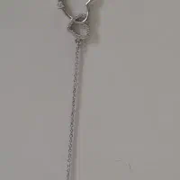 دستبند نقره زنانه مدل قلب