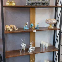 استند چوب و فلز دکوراتیو|بوفه، ویترین، کنسول|شیراز, شهرک کوثر|دیوار