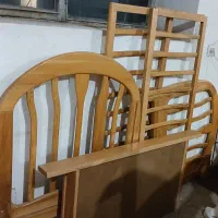 تخت خواب کودک چوب گردو 500