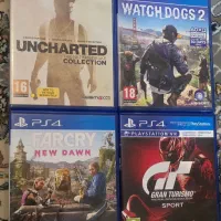 ۴ عدد بازی ps4