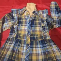 پیراهن کشمیری عروسکی دخترانه کمر چین دار برند|کفش و لباس بچه|خرم‌آباد, |دیوار