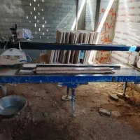 برش سنگ در محل کار