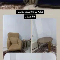 مبل ۸ نفره|مبلمان خانگی و میز عسلی|رباط‌کریم, نصیرشهر|دیوار