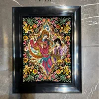 تابلو فرش ابریشم