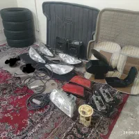 چراغ خطر.پارس۲۰۶کنسول.ظبط.پمپ بنزین.عرقگیرکفی