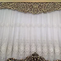 پرده تُرک اصل،بسیار شیک وزیبا(عرض۴متر،ارتفاع ۳متر)