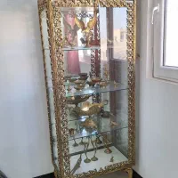 ویترین برنجی گل یاس