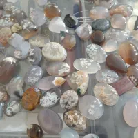 عقیق سنگ راف سنگ کلکسیونی نگین نقره انگشتر