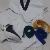 لباس تکواندوبیضه بندوکمربند|تجهیزات ورزشی|سبزوار, کوی بهار|دیوار