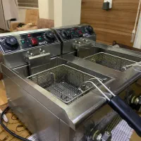 سرخ کن دو لگن ۲۰ لیتری تمیز برقی مارک best