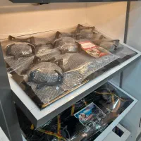 گاز صفحه ای شیشه ای دلاریس با ۵سال ضمانت قطعات